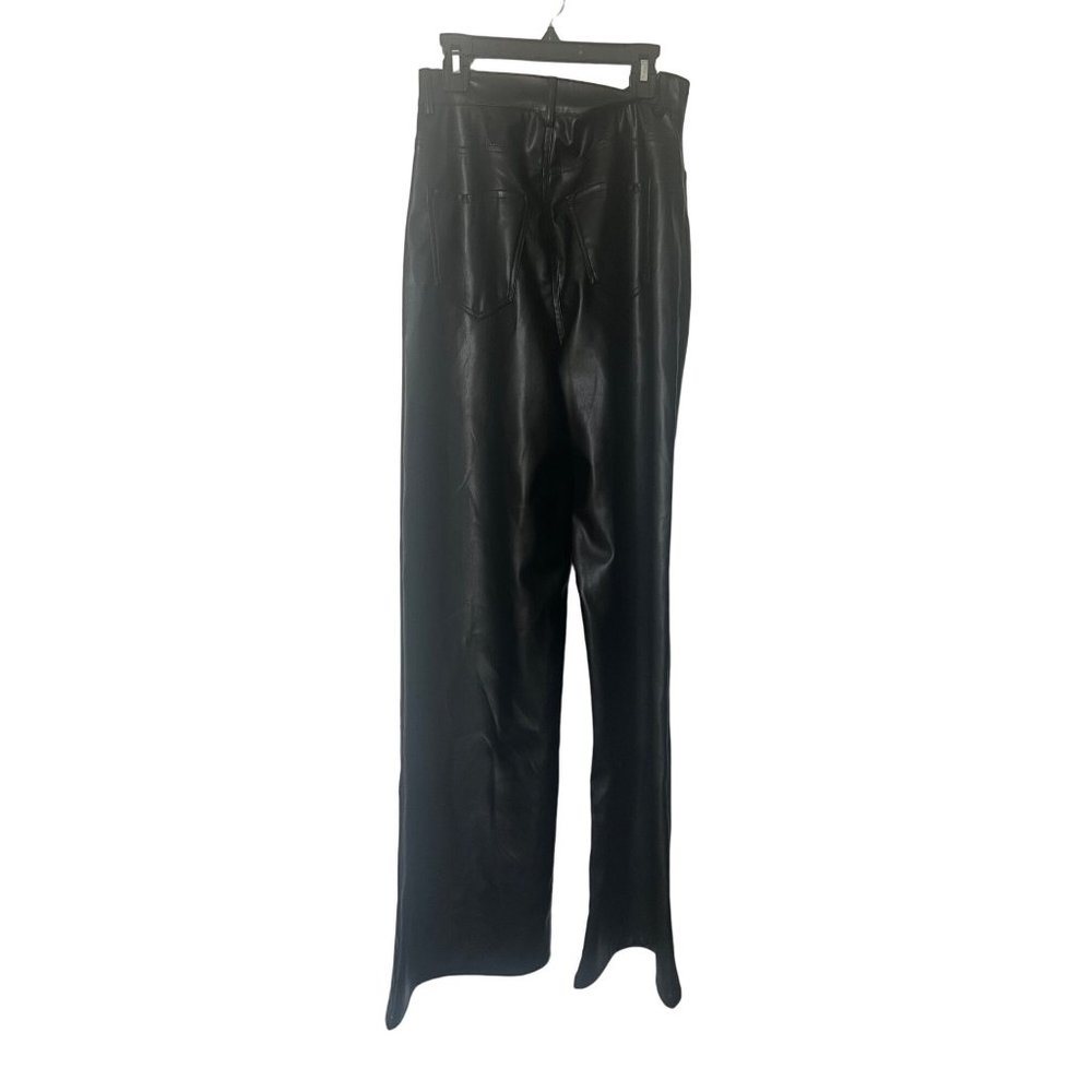 Womens Vibrant Leather Pants - Picture 2 of 5